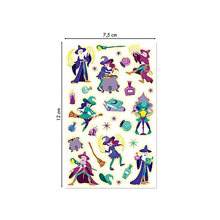 CF STICKER 3D COOKY 7.5*12CM MAILDOR GLOW IN THE DARK MAGIE CY168C [1]