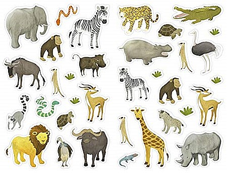CF STICKER MIMI 16*21CM MAILDOR ANIMALE SAVANA AE009O [4]