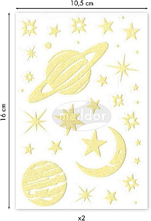 CF STICKER PHOSPHO 10.5*16CM MAILDOR PLANETE AE078O [1]