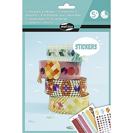 Stickere pt copii - CF STICKERE CREATIVE BRATARI AF018C