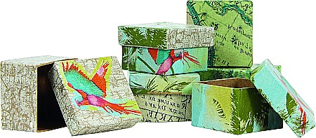 CF CUTIE PAPIER MACHE PATRATA 4.5*4.5*3 CM BT501O [1]