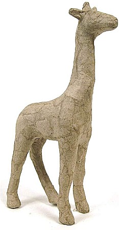HOBBY - CF GIRAFA PAPIER MACHE 15CM AP608O