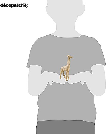 CF GIRAFA PAPIER MACHE 15CM AP608O [2]