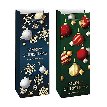 Cutii, Sacose, Pungi, Ambalaje Christmas - EU SACOSA CADOU CRACIUN STICLA 36*13*9CM 71215