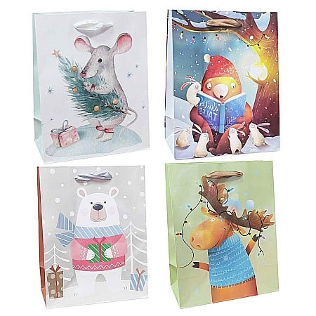 Cutii, Sacose, Pungi, Ambalaje Christmas - EU SACOSA CADOU CRACIUN DIVERSE MODELE 23*18*10CM 71220