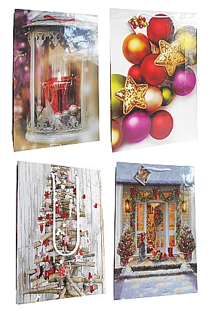 Articole Nunta - EU SACOSA CADOU CRACIUN 45*33*10CM 71291