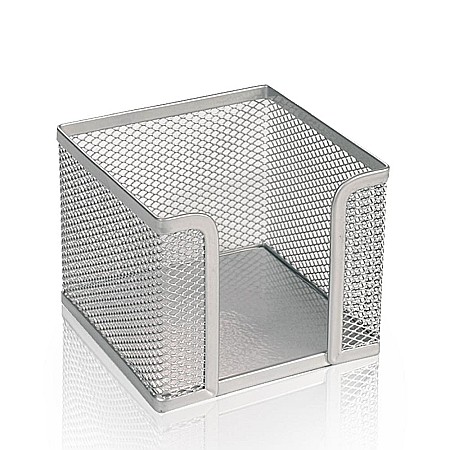 Suporturi articole de birou - EU SUPORT CUB HARTIE METAL ARGINTIU 22701S