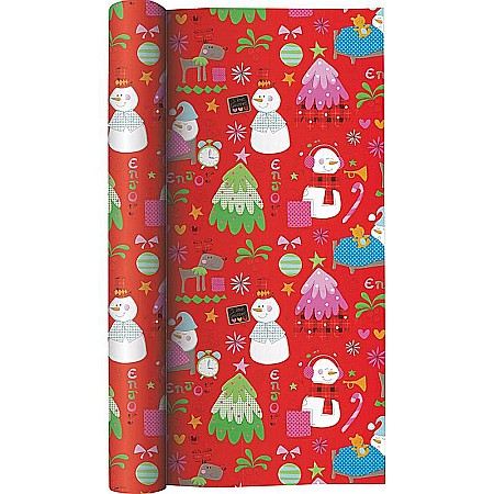 EU HARTIE AMBALAJ CRACIUN 200*70 cm Rola 76074 [1]