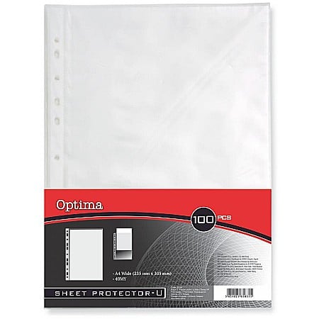 Folii de protectie pentru documente - EU FOLIE PROTECTIE A4 40 MICRONI 100/SET 20100-promo