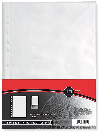 ORGANIZARE SI ARHIVARE - EU FOLIE PROTECTIE A4 40 MICRONI 10/SET 20101
