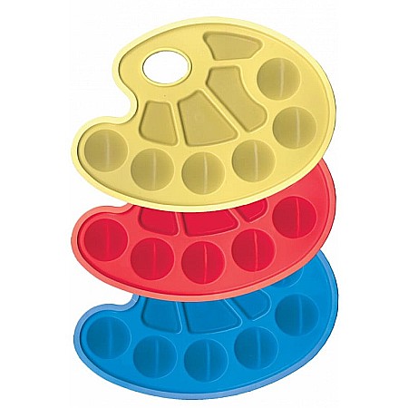 RECHIZITE SCOLARE - EU PALETA PLASTIC COLOR PENTRU PICTURA 10 COMPARTIMENTE 54286