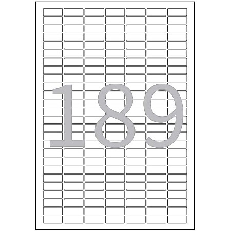 EU ETICHETE AUTOADEZIVE 189/A4 25.4*10MM 100COLI/SET 32121 [1]