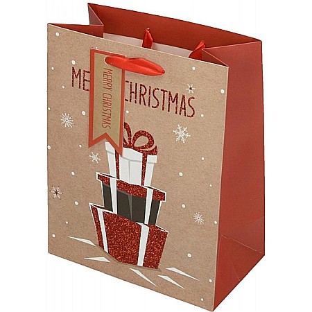 Articole Nunta - EU SACOSA CADOU CRACIUN 18*23*10CM 75138