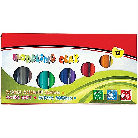 RECHIZITE SCOLARE - EU PLASTILINA 12/SET 100100