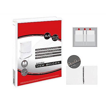 EU CAIET MECANIC  A4 4 INELE 5CM ALB 24512 [1]