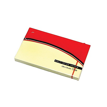 Notite autoadezive - EU POST IT 125*75MM 100F GALBEN PASTEL 22942