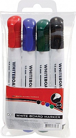INSTRUMENTE DE SCRIS - EU MARKER WHITEBOARD 4/SET 10973