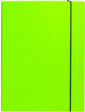 Mape carton cu elastic - EU MAPA CARTON EL. A4 3CM VERDE 22492