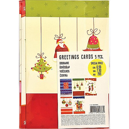 Felicitari Craciun - EU FELICITARI CRACIUN 5/SET 70093A