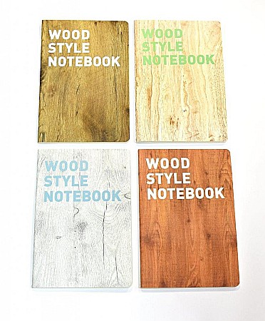 Carnetele/ notesuri/ bloc-notesuri - EU NOTES A5 80F WOOD STYLE 52938