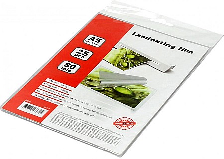 APARATURA PENTRU BIROU - EU FOLIE LAMINAT A5 80 MIC 25/SET 20260