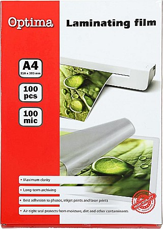 APARATURA PENTRU BIROU - EU FOLIE LAMINAT A4 100 MIC 100/SET 20271