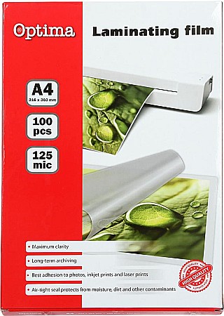 APARATURA PENTRU BIROU - EU FOLIE LAMINAT A4 125 MIC 100/SET 20261