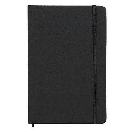 HARTIE PRODUSE DIN HARTIE - EU NOTES SPECTRUM A5 CU ELASTIC NEGRU 7076002n