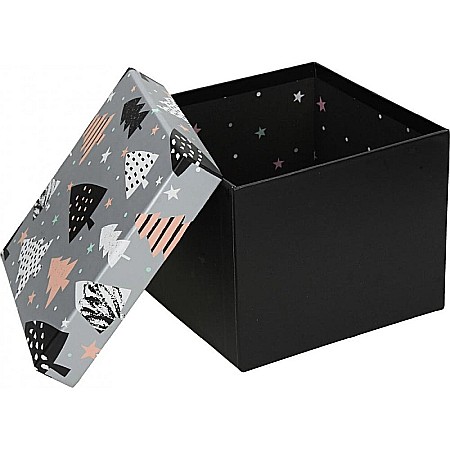 HOBBY - EU CUTIE CADOU CRACIUN 16*16*13CM XMAS TREE 75011