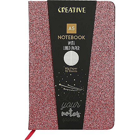 EU NOTES GLITTER A5, 96F, DR, DIVERSE CULORI 52946 [1]