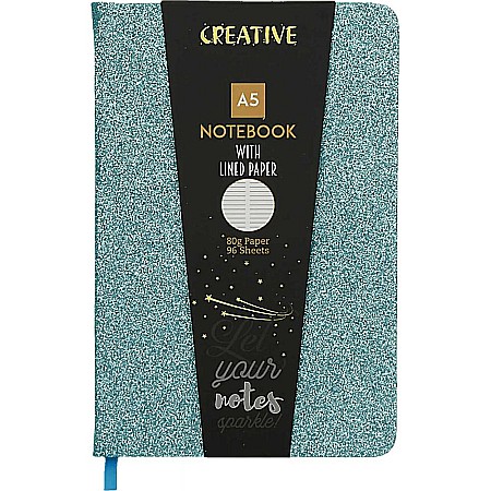 EU NOTES GLITTER A5, 96F, DR, DIVERSE CULORI 52946 [3]