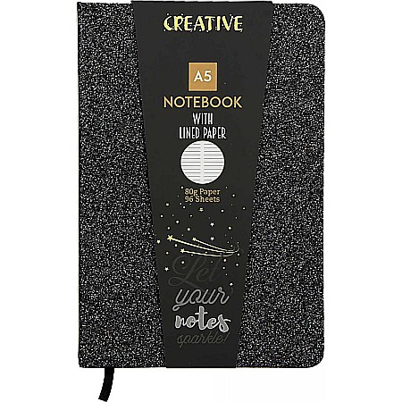 EU NOTES GLITTER A5, 96F, DR, DIVERSE CULORI 52946 [5]