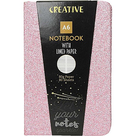 EU NOTES GLITTER A6, 96F, LINII, DIVERSE CULORI 52947 [3]