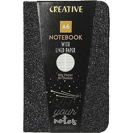 EU NOTES GLITTER A6, 96F, LINII, DIVERSE CULORI 52947 [5]