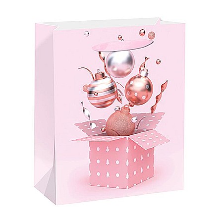 Ambalaje cu Spirit de Sărbătoare - EU SACOSA CADOU CRACIUN 14*14*6,5CM S  71131