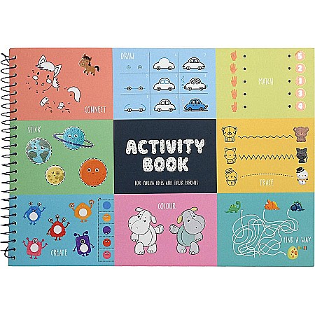 RECHIZITE SCOLARE - EU CARTE COLORAT A4 96F CREATIVE ACTIVITY BOOK 75301