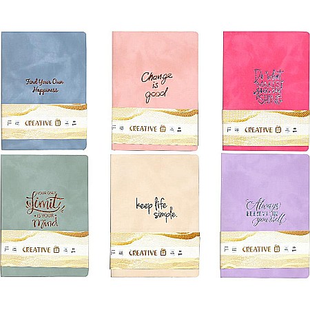 Agende nedatate - EU NOTES A5 120F QUOTES DIVERSE CULORI 778013