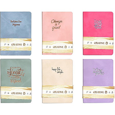 Carnetele/ notesuri/ bloc-notesuri - EU NOTES A6 120F QUOTES DIVERSE CULORI 778014