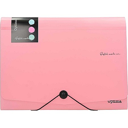 EU MAPA A4 PP 12 COMPARTIMENTE CU ELASTIC, PASTEL 120380 [2]