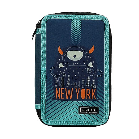 Penare/ Etuiuri/ Necessaire - EU PENAR NECHIPAT 3 FERMOARE STREET YORK 531027A