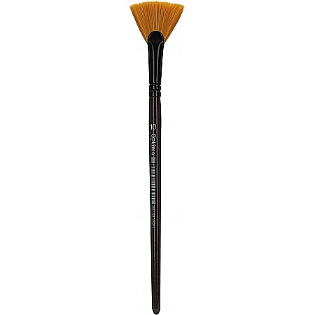 Pensule scolare bucata - EU PENSULA PROFESIONALA EXTRAFINA VF.SINTETIC TIP EVANTAI NR.10 MANER ERGONOMIC 100215