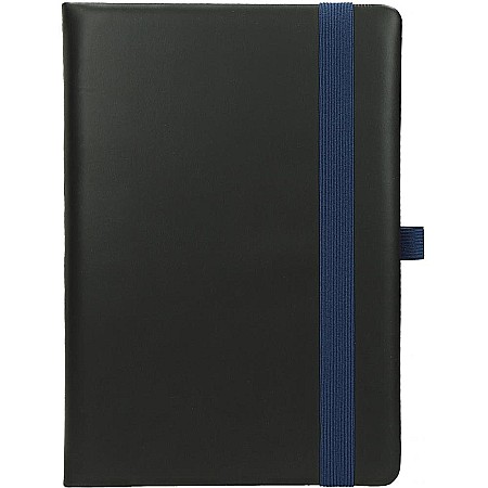 Agende nedatate - EU NOTES A5 196F CU ELASTIC ALBASTRU FLUX 7077406