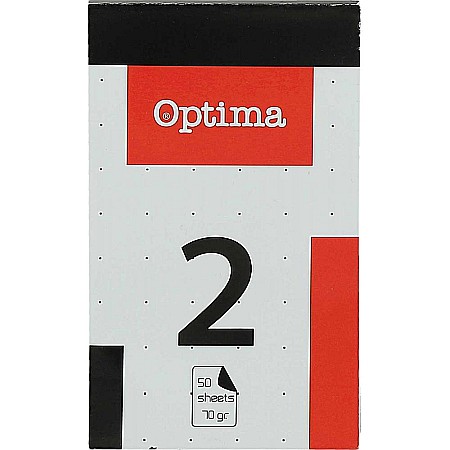 HARTIE PRODUSE DIN HARTIE - EU BLOC NOTES 65*115MM 70GR 50F CU PATRATE NR.2 21386