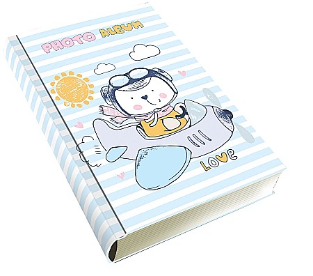EU ALBUM FOTO 100 POZE 13.5*18.2*5.2CM BEBE 72108 [1]