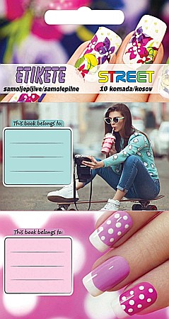 Stickere si Etichete scolare - EU ETICHETE SCOLARE AUTOADEZIVE 9/SET TEENS BOYS 23329/213287