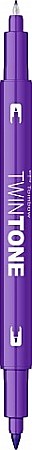 Markere Tombow - CON MARKER 2 CAPETE TWINTONE TOMBOW PRUSSIAN BLUE WS-PK17