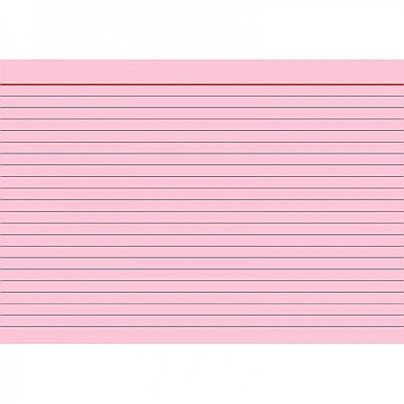 BR INDEX CARD A5 100/SET, DR, ROSU 2250120 [1]