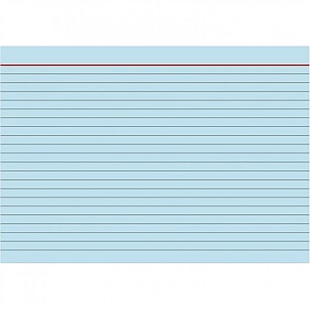 BR INDEX CARD A5 100/SET, DR, ALBASTRU 2250130 [1]