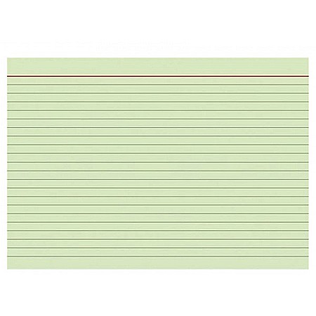 BR INDEX CARD A5 100/SET, DR, VERDE 2250150 [1]