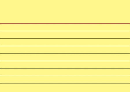 BR INDEX CARD A7 100/SET GALBEN DR 2270110 [1]